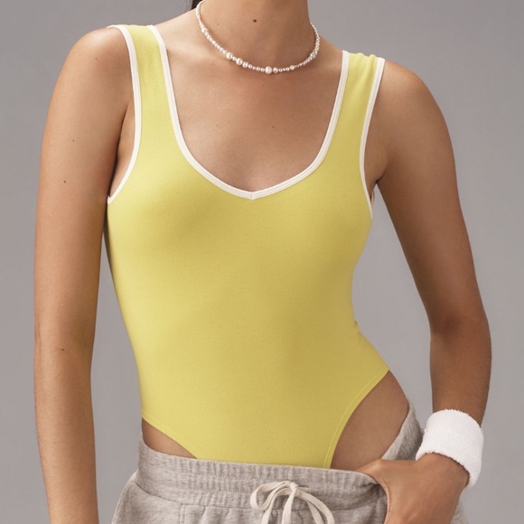 Anthropologie Seamless Sweetheart Bodysuit
